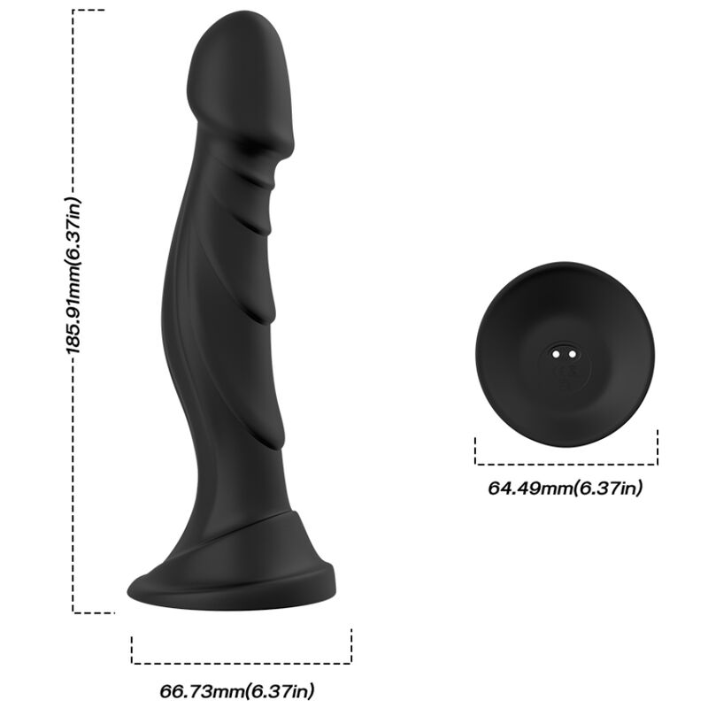 ARMONY - BLACK REMOTE CONTROL VIBRATOR &amp; ANAL PLUG