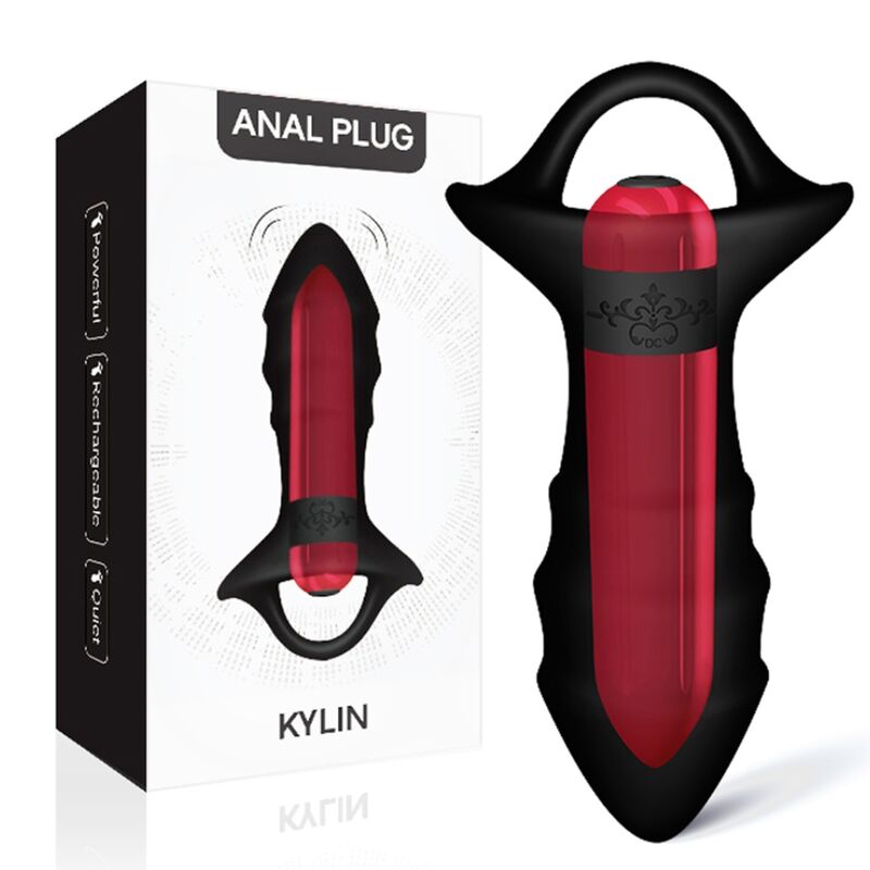 ARMONY - KYLIN FINGER VIBRATOR AND ANAL PLUG REMOTE CONTROL BLACK