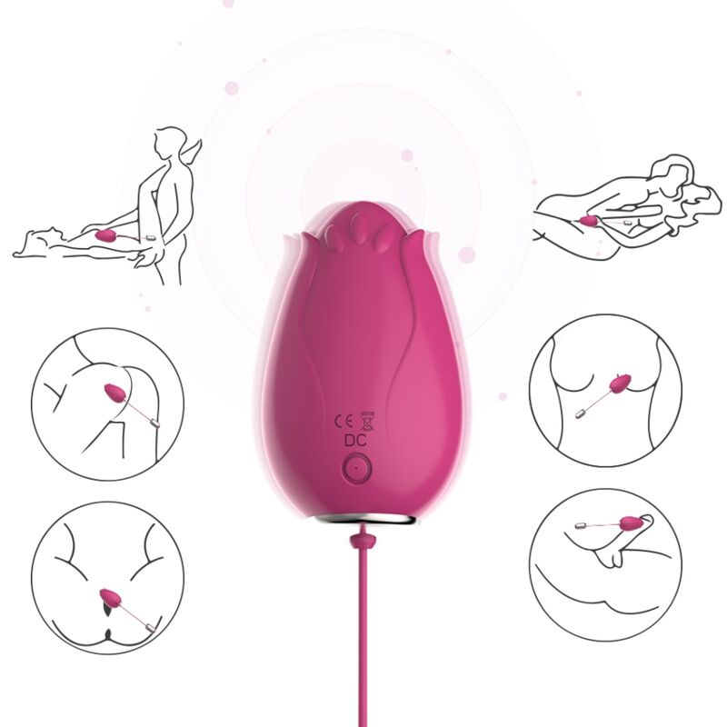 ARMONY - MANDALA EGG VIBRATOR REMOTE CONTROL G-SPOT FUCHSIA