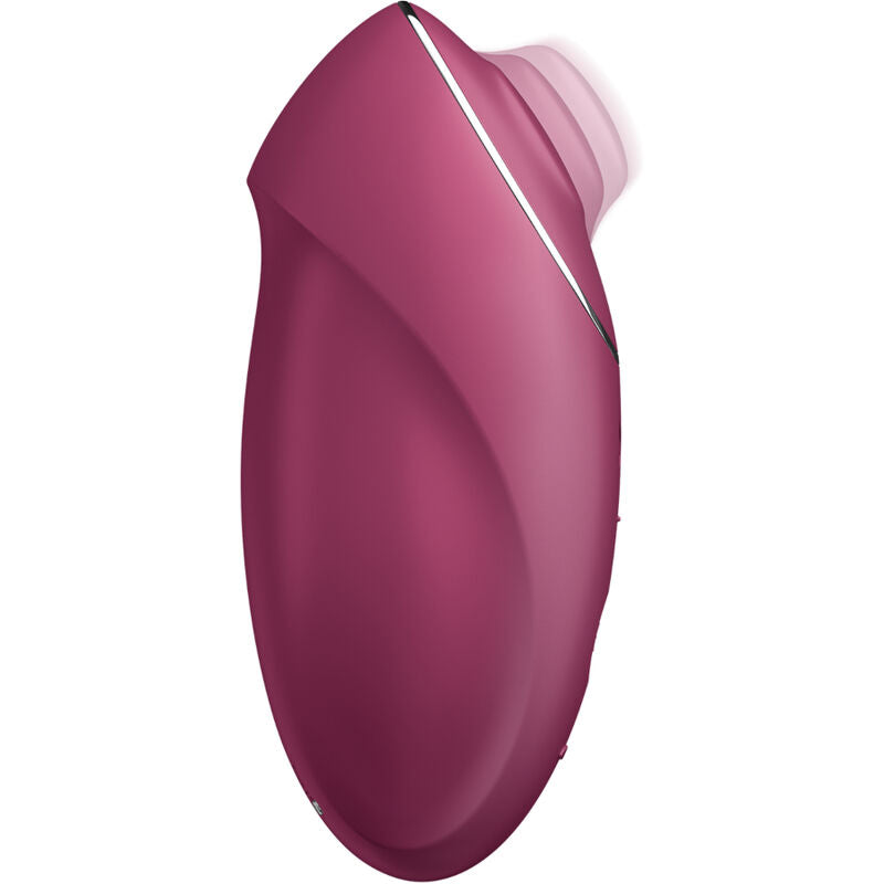 SATISFYER - TAP &amp; CLIMAX 1 RED LAY-ON VIBRATOR