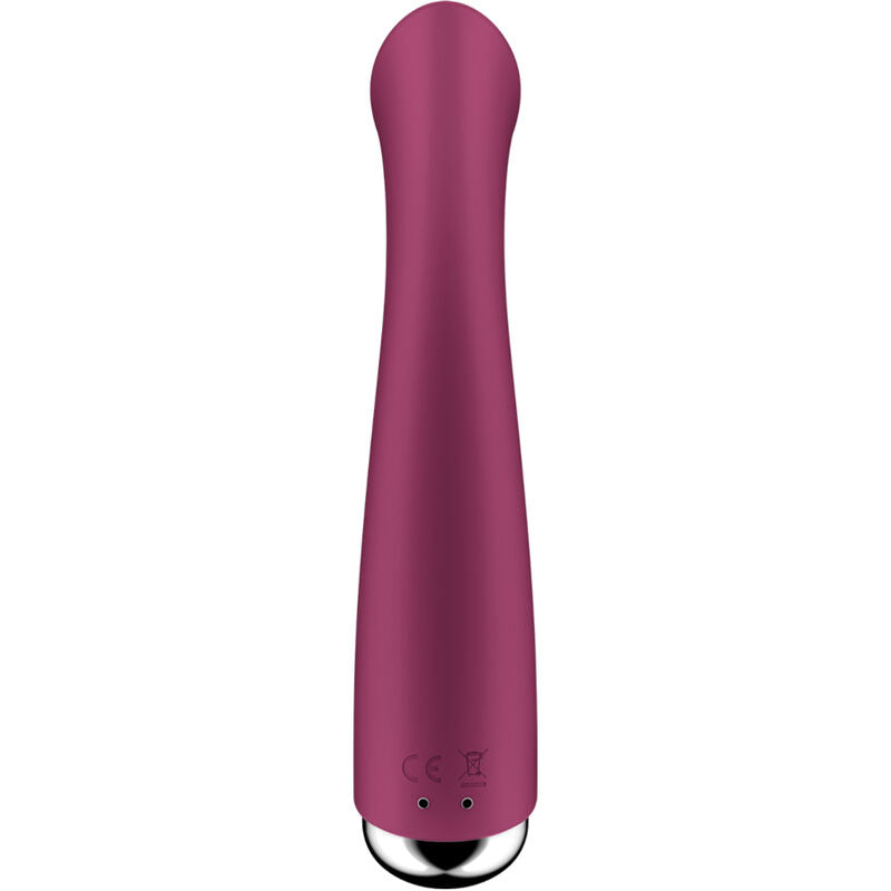 SATISFYER - VIBRADOR SPINNING G-SPORT 1 ROJO ROTATOR
