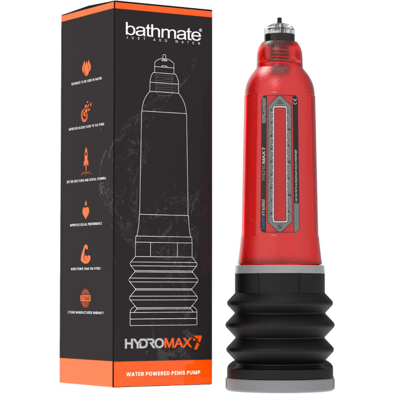 BATHMATE - HYDROMAX 7 RED PENIS ENLARGEMENT