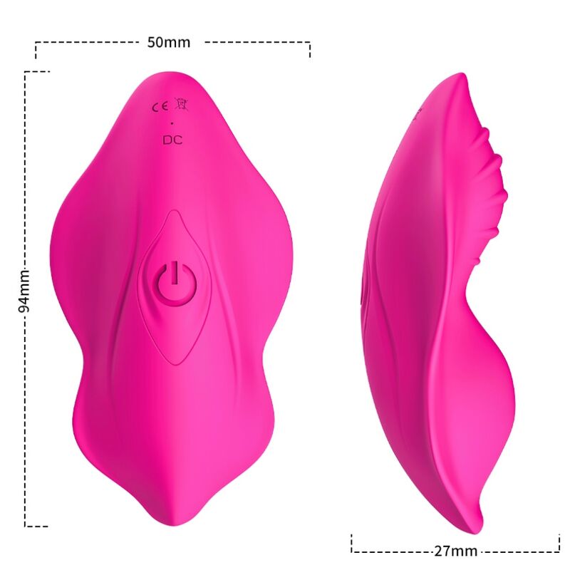 ARMONY - WHISPER WEARABLE PANTIES REMOTE CONTROL VIBRATOR FUCHSIA