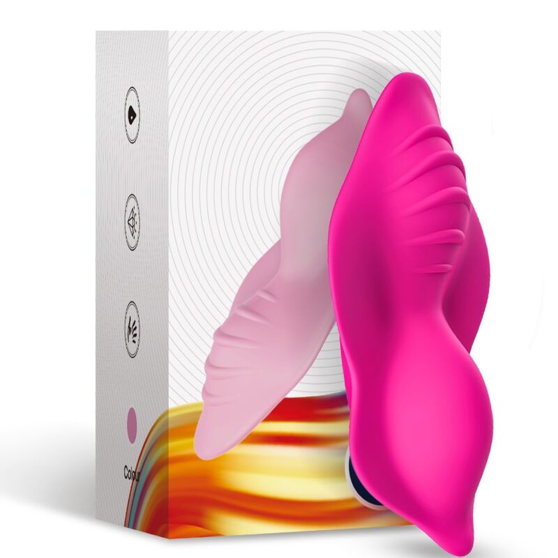 ARMONY - WHISPER WEARABLE PANTIES REMOTE CONTROL VIBRATOR FUCHSIA