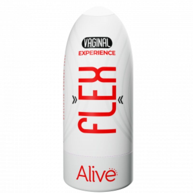 ALIVE - MASTURBADOR MASCULINO VAGINAL FLEX TALLA M