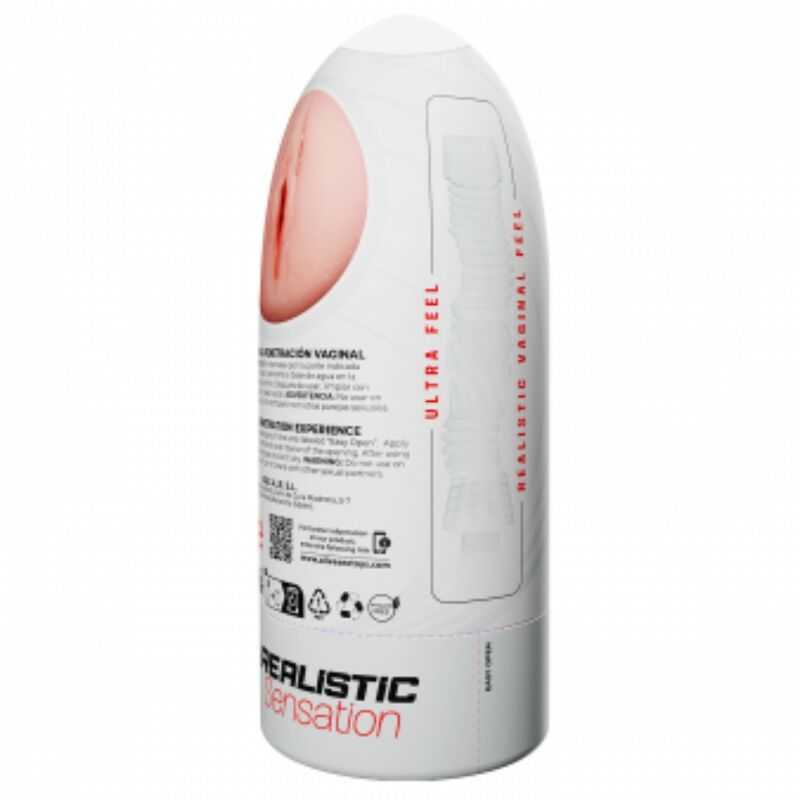 ALIVE - MASTURBADOR MASCULINO VAGINAL FLEX TALLA M