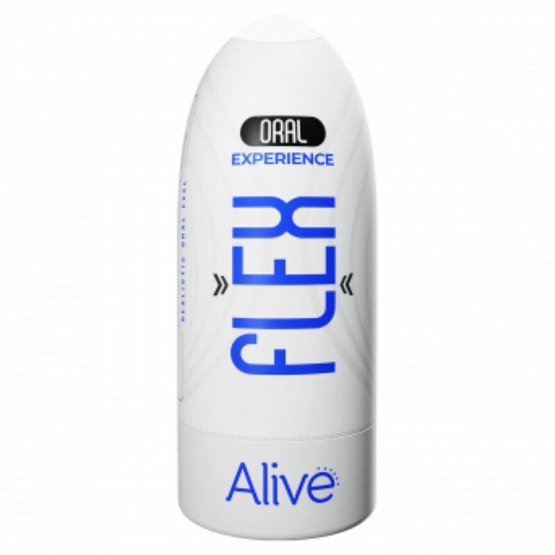 ALIVE - MASTURBADOR MASCULINO ORAL FLEX TALLA M