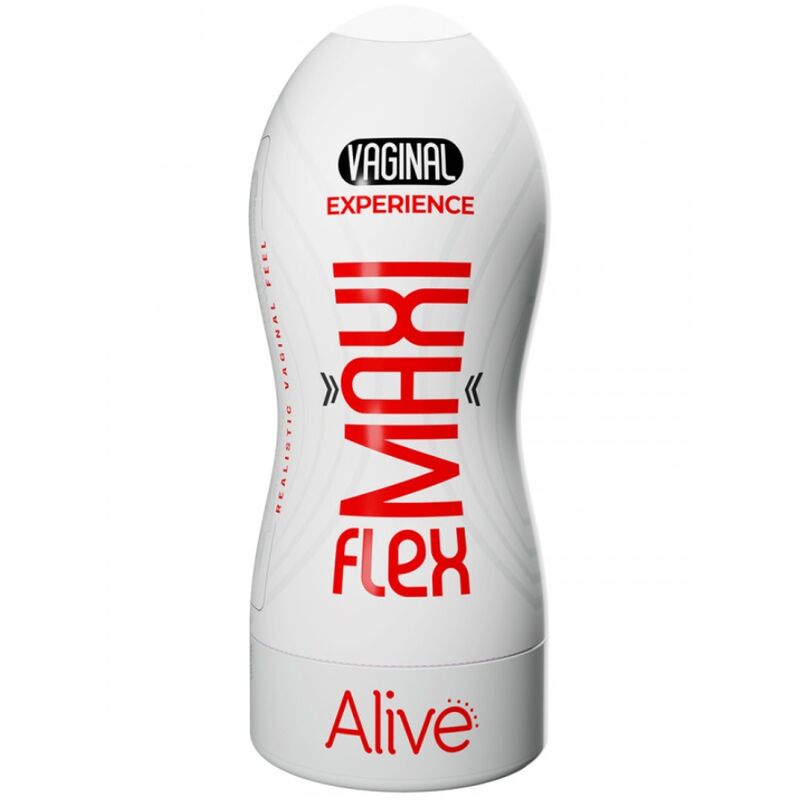 ALIVE - MASTURBADOR VAGINAL MASCULINO MAXI FLEX TALLA L