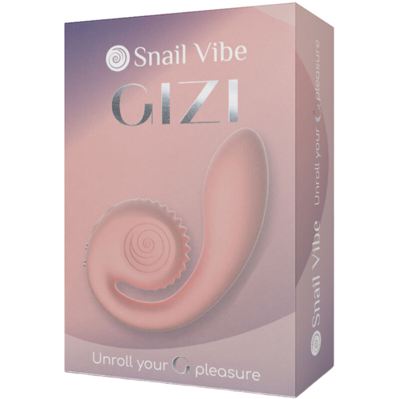 SNAIL VIBE - GIZI DUAL STIMULATEUR ROSE