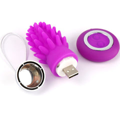 ARMONY - OCTOPUS CACTUS HUEVO VIBRADOR MORADO MANDO A DISTANCIA