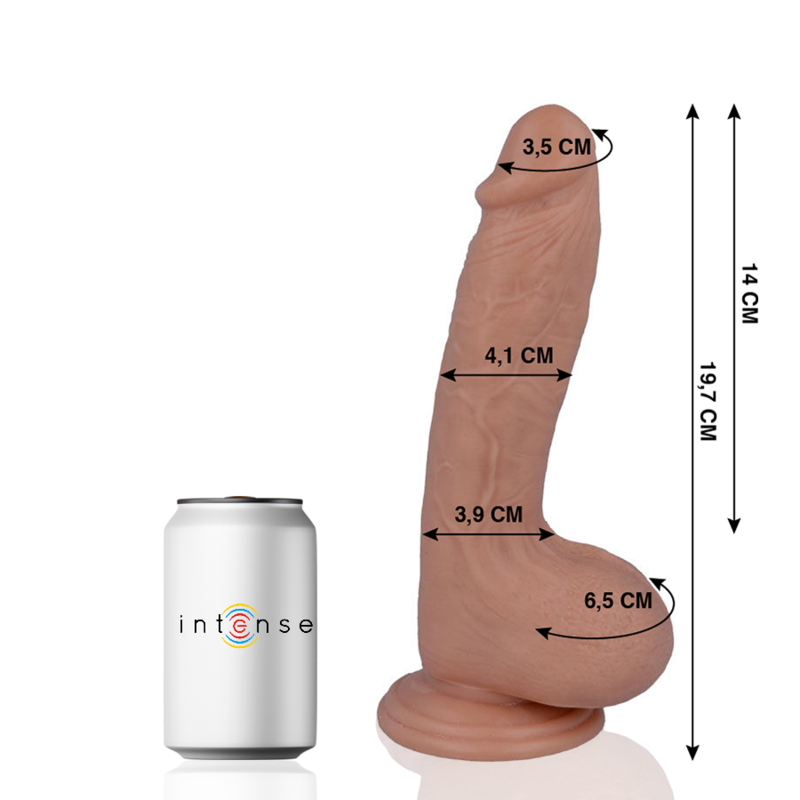 MR INTENSE - 17 REALISTIC PENIS 19.7 CM -O- 4.1 CM