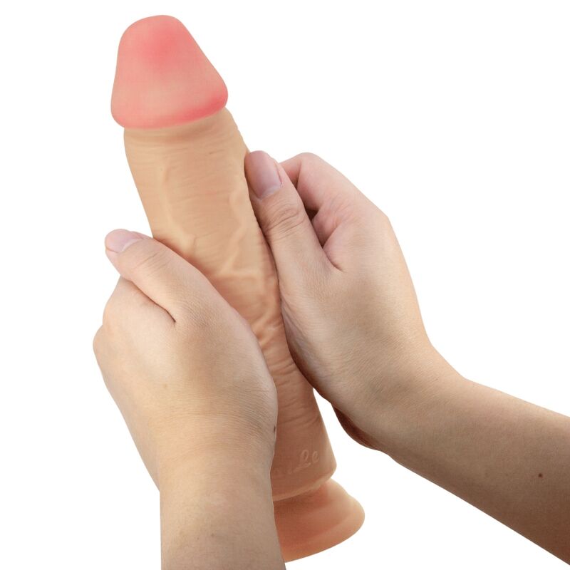 PRETTY LOVE - SLIDING SKIN SERIES REALISTIC DILDO WITH SUCTION CUP SLIDING SKIN FLESH 23.4 CM