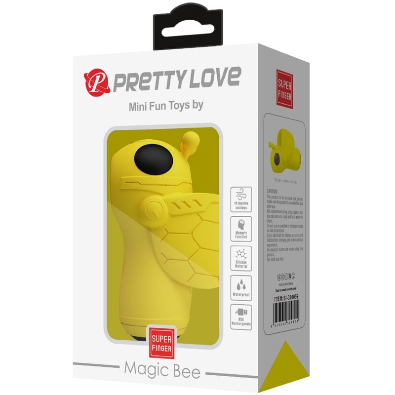 PRETTY LOVE - FUN MINI TOYS BY MAGIC BEE VIBRATOR AND SUCKER