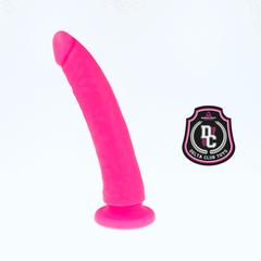 DELTA CLUB - JUGUETES DILDO MEDICO SILICONA ROSA 20 CM -O- 4 CM