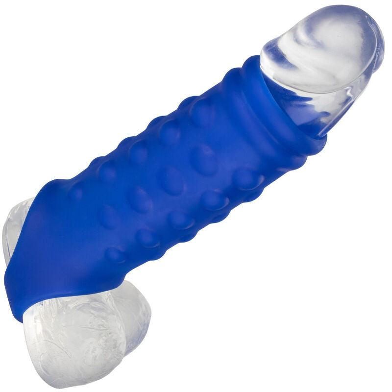 CALEXOTICS - ADMIRAL BLUE LIQUID SILICONE PEARL PENIS COVER