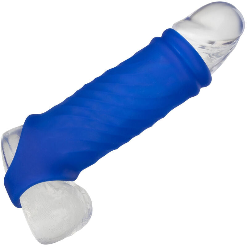 CALEXOTICS - ADMIRAL WAVE LIQUID SILICONE PENIS COVER BLUE