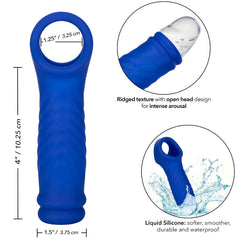 CALEXOTICS - ADMIRAL WAVE LIQUID SILICONE PENIS COVER BLUE