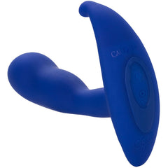 CALEXOTICS - ESTIMULADOR ANAL Y VIBRADOR ADMIRAL CURVED AZUL