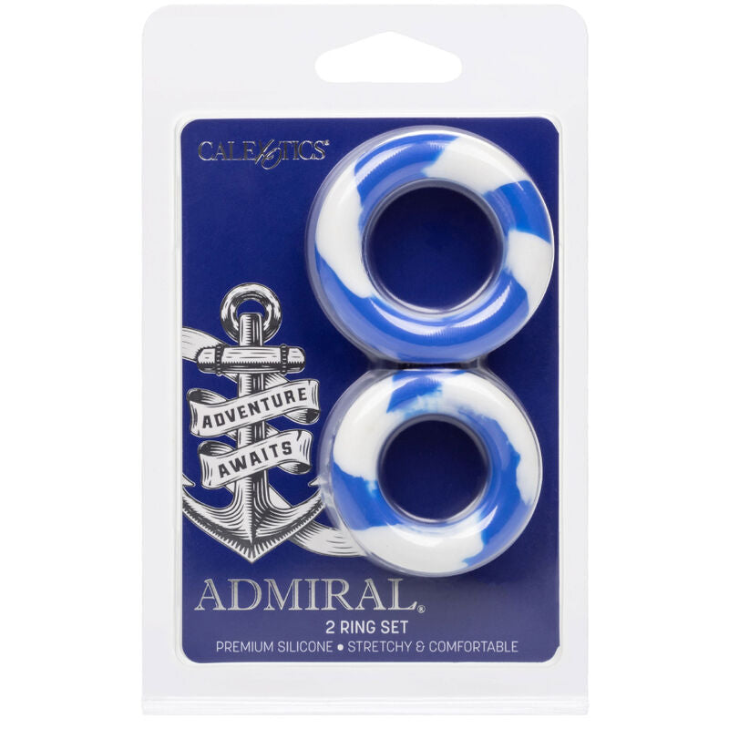 CALEXOTICS - ADMIRAL SET 2 ANILLOS PARA EL PENE