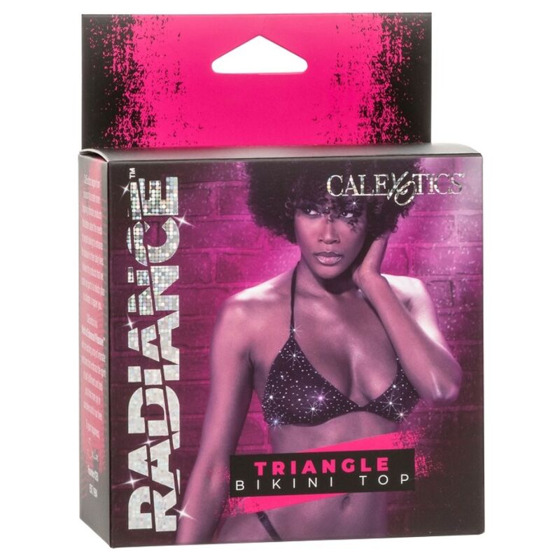 CALEXOTICS - RADIANCE RHINE TRIANGLE BIKINI TOP