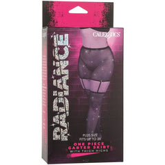 CALEXOTICS - RADIANCE PLUS SIZE THIGH GARTER SKIRT