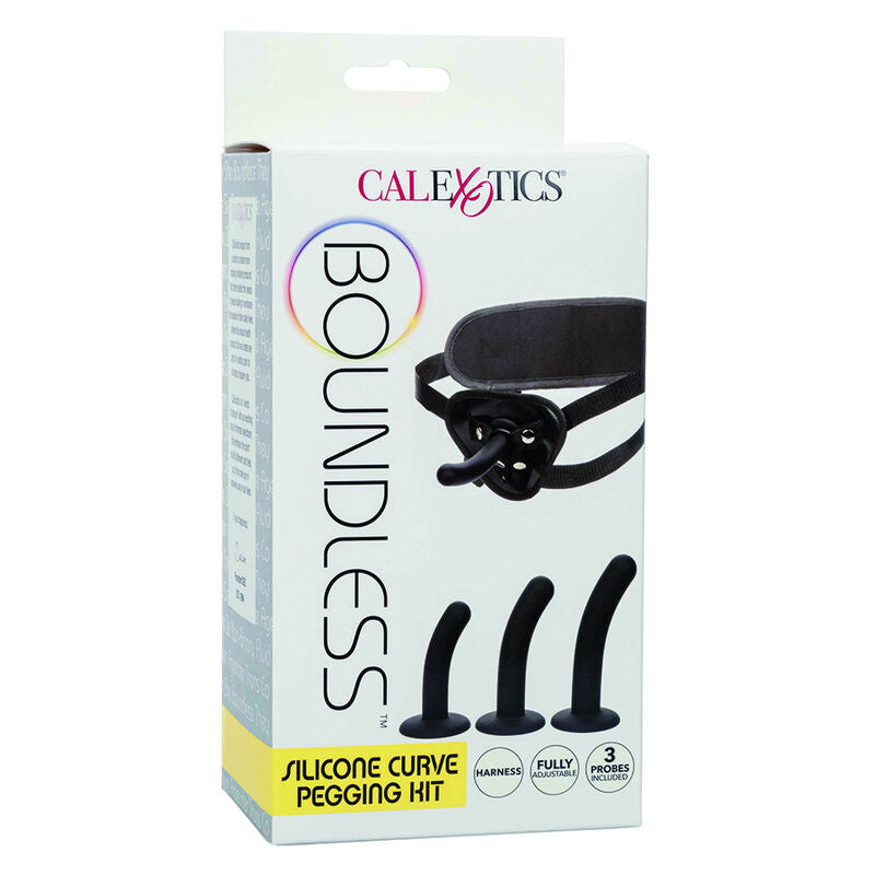 CALEXOTICS - KIT DE TOBILLO CURVO DE SILICONA SIN LÍMITES