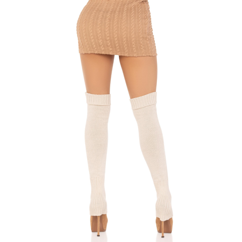 LEG AVENUE - IVORY KNIT WARMERS