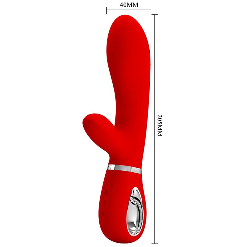 PRETTY LOVE - MULTIFUNCTIONAL G-SPOT VIBRATOR THOMAS RED