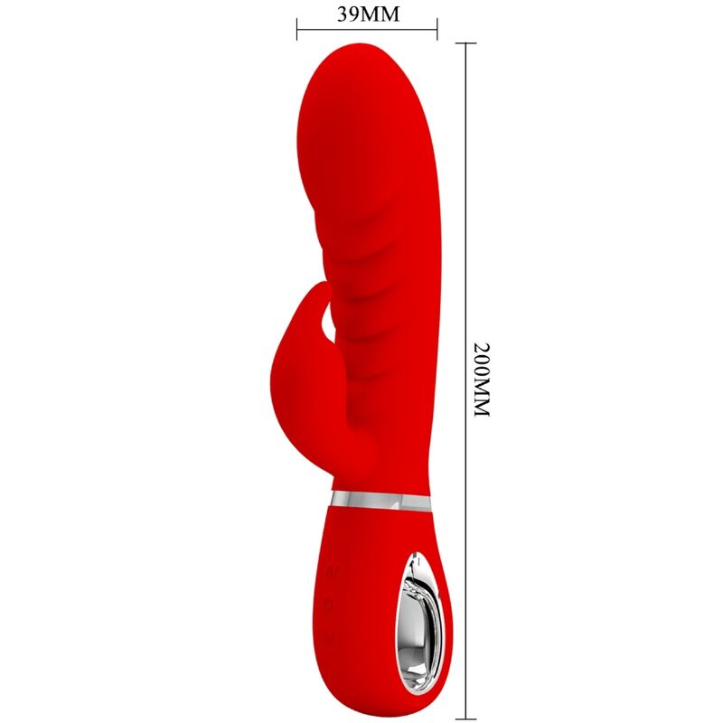 PRETTY LOVE - PRESCOTT RED G-SPOT MULTIFUNCTION VIBRATOR