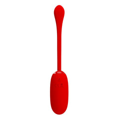 PRETTY LOVE - HUEVO VIBRADOR JULIUS RECARGABLE IMPERMEABLE ROJO