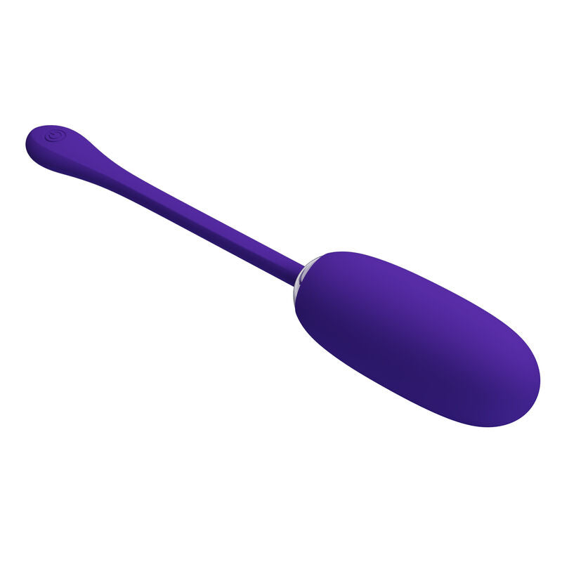 PRETTY LOVE - JULIUS VIBRATING EGG WATERPROOF-RECHARGEABLE PURPLE