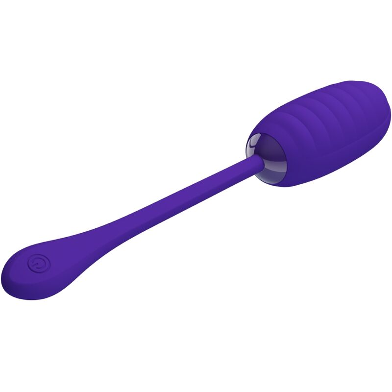 PRETTY LOVE - RECHARGEABLE VIBRATING EGG KIRK PURPLE