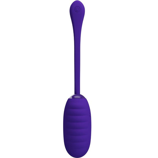 PRETTY LOVE - RECHARGEABLE VIBRATING EGG KIRK PURPLE