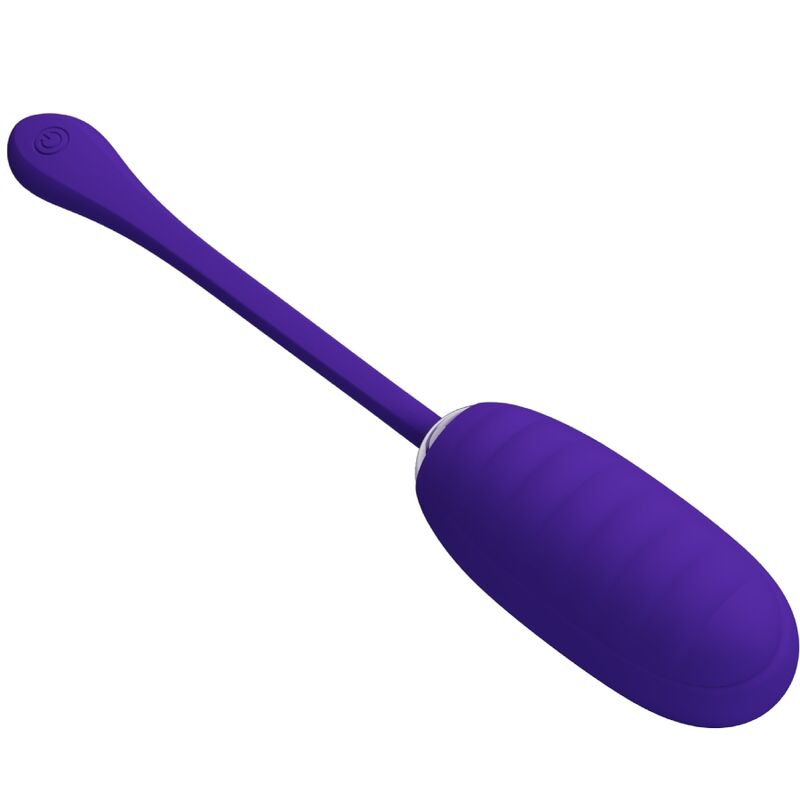 PRETTY LOVE - RECHARGEABLE VIBRATING EGG KIRK PURPLE