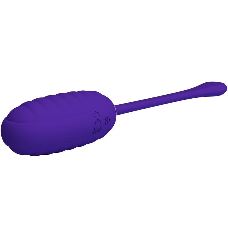 PRETTY LOVE - RECHARGEABLE VIBRATING EGG KIRK PURPLE