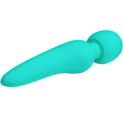 PRETTY LOVE - MEREDITH MASSAGER 12 VIBRATION MODES AQUA GREEN