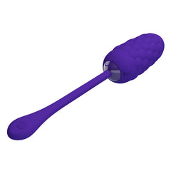 PRETTY LOVE - HUEVO VIBRADOR TEXTURA MARINA RECARGABLE MORADO
