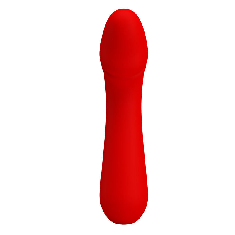 PRETTY LOVE - VIBRATEUR RECHARGEABLE CETUS ROUGE