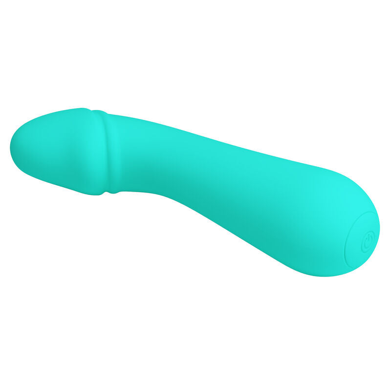 PRETTY LOVE - VIBRATEUR RECHARGEABLE CETUS VERT AQUA