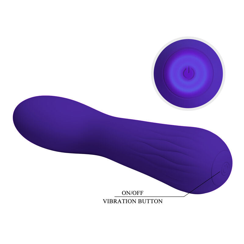 PRETTY LOVE - RECHARGEABLE VIBRATOR FAUN PURPLE