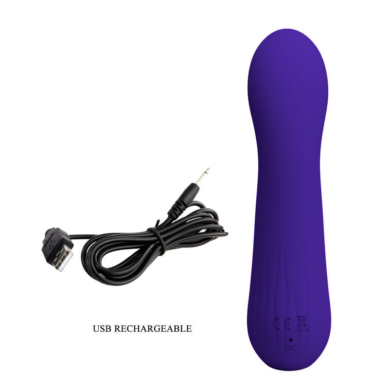 PRETTY LOVE - RECHARGEABLE VIBRATOR FAUN PURPLE