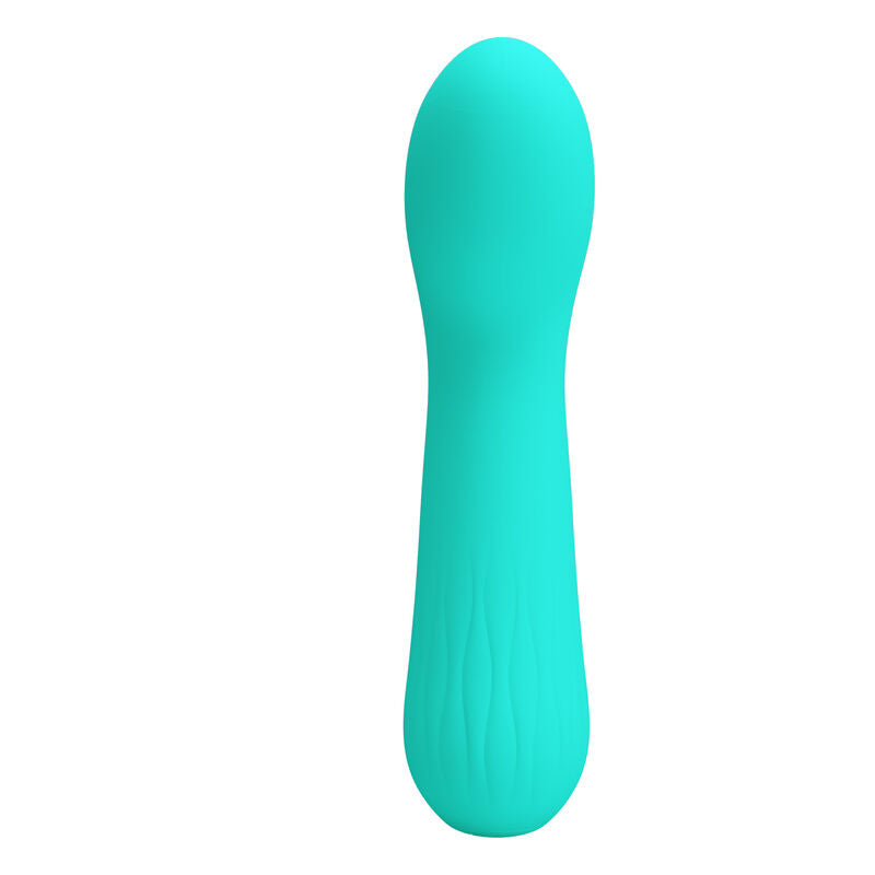 PRETTY LOVE - RECHARGEABLE VIBRATOR FAUN AQUA GREEN