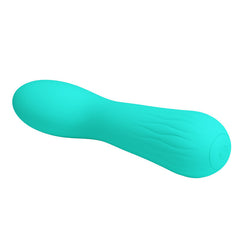 PRETTY LOVE - RECHARGEABLE VIBRATOR FAUN AQUA GREEN