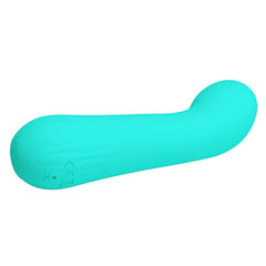 PRETTY LOVE - RECHARGEABLE VIBRATOR FAUN AQUA GREEN