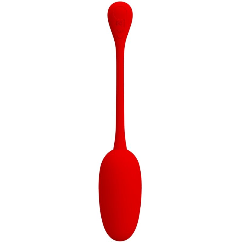 PRETTY LOVE - RECHARGEABLE VIBRATING EGG KNUCKER RED