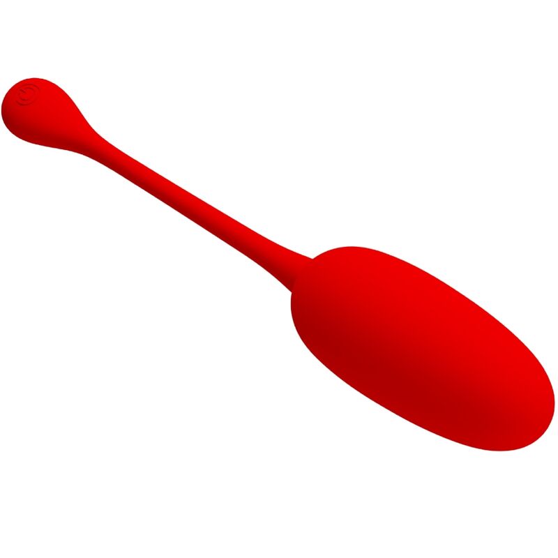 PRETTY LOVE - RECHARGEABLE VIBRATING EGG KNUCKER RED