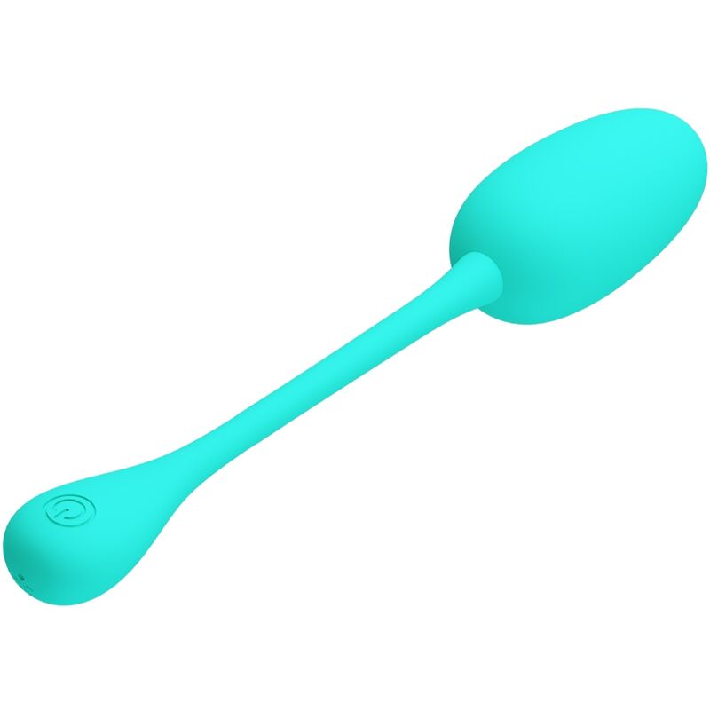 PRETTY LOVE - RECHARGEABLE VIBRATING EGG KNUCKER WATER GREEN