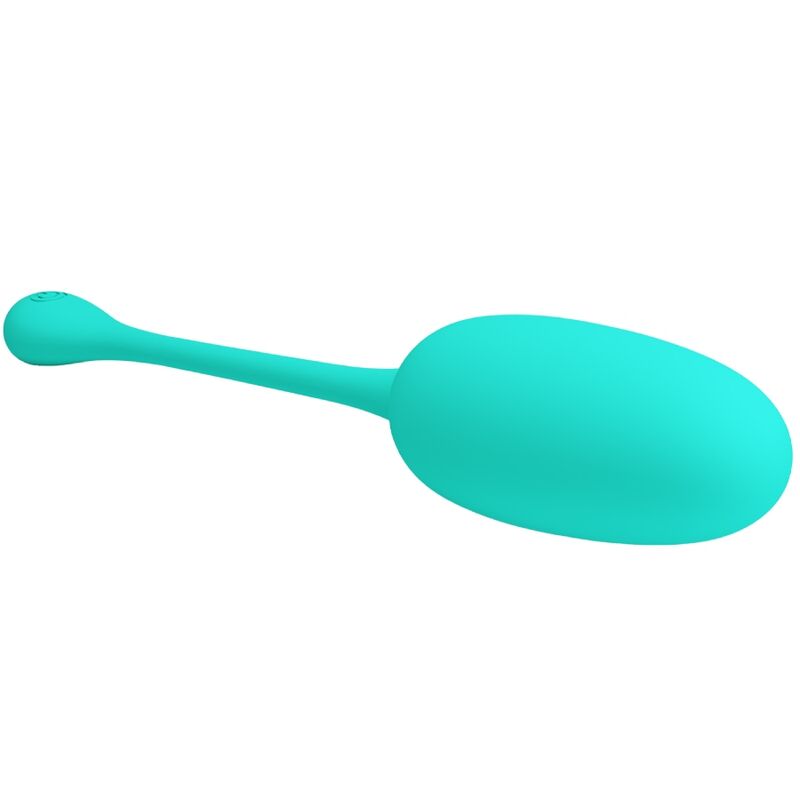 PRETTY LOVE - RECHARGEABLE VIBRATING EGG KNUCKER WATER GREEN