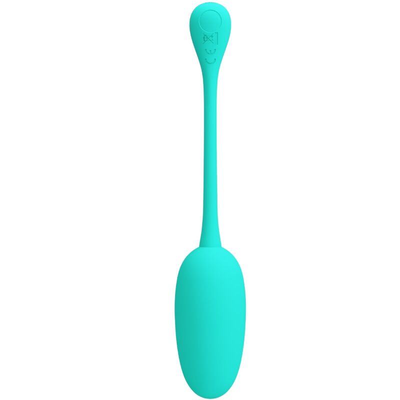 PRETTY LOVE - RECHARGEABLE VIBRATING EGG KNUCKER WATER GREEN