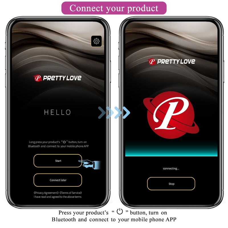 PRETTY LOVE - TÉLÉCOMMANDE JAYLEEN VIBRATOR APP VIOLET